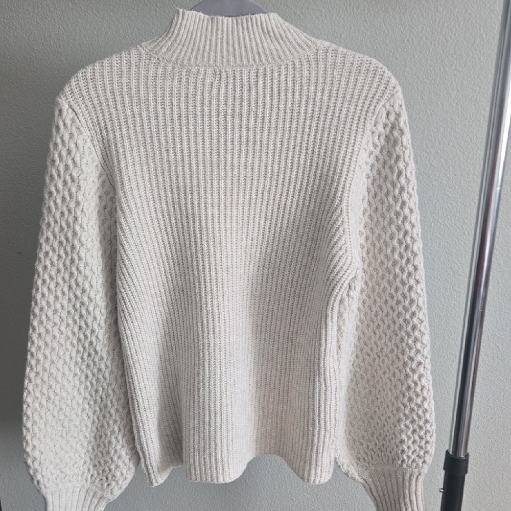 Sanctuary Cream Cowl Neck Sweater - Picture 4 of 4
